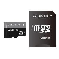 Карта памяти ADATA 32Gb microSDHC Ultra UHS-I +SD адаптер Class 10 Фото
