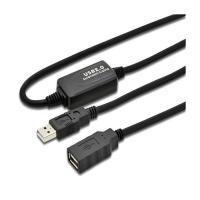 Дата кабель Digitus USB 2.0 AM/AF 10.0m active Фото
