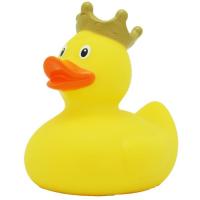 Іграшка для ванної Funny Ducks Утка в короне желтая Фото