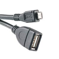 Дата кабель PowerPlant OTG USB 2.0 AF to Micro 5P 0.5m Фото