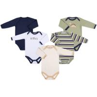 Боди детское Luvable Friends 5 шт с длинными рукавами для мальчиков Фото