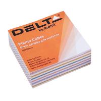 Бумага для заметок Delta by Axent "MIX" 90Х90Х30мм, glued Фото