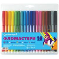 Фломастеры Centropen 7550/18 COLOUR WORLD, 18 colors Фото