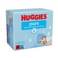 Детские влажные салфетки Huggies Ultra Comfort Pure 56 х 3 шт Фото