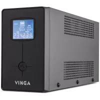 Пристрій безперебійного живлення Vinga LCD 800VA metal case Фото