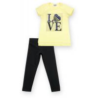 Набір дитячого одягу Breeze с надписью "LOVE" из пайеток Фото