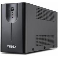 Пристрій безперебійного живлення Vinga LED 600VA metal case with USB Фото