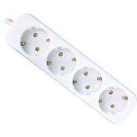 Сетевой удлинитель Defender E450 5.0 m 4 роз white Фото