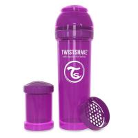 Бутылочка для кормления Twistshake антиколиковая 330 мл, фиолетовая Фото