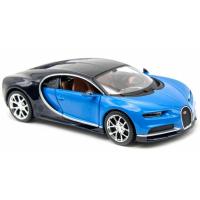 Машина Maisto Bugatti Chiron (1:24) синий металлик Фото