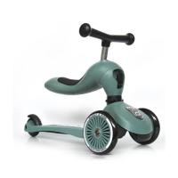 Самокат Scoot&Ride Highwaykick-1 Серо-зеленый Фото