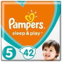 Підгузок Pampers Sleep & Play Junior Размер 5 (11-16 кг), 42 шт Фото