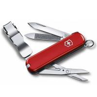 Нож Victorinox NailClip 580, 65 мм, красный Фото