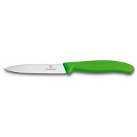Кухонный нож Victorinox SwissClassic для нарезки 10 см, зеленый Фото