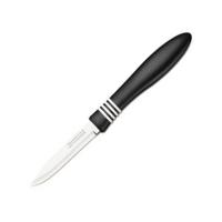 Кухонный нож Tramontina COR & COR для овощей 76 мм Black Фото