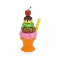 Ігровий набір Viga Toys Мороженое с фруктами. Вишенка Фото