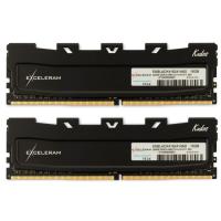 Модуль пам'яті для комп'ютера eXceleram DDR4 16GB (2x8GB) 3200 MHz Kudos Black Фото