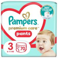 Подгузники Pampers Premium Care Pants Midi Розмір 3 (6-11 кг) 70 шт Фото