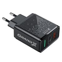 Зарядний пристрій Grand-X Fast Сharge 6-в-1 PD 3.0, QС3.0, AFC,SCP,FCP,VOOC Фото