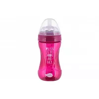 Бутылочка для кормления Nuvita Mimic Cool 250 мл пурпурная Фото