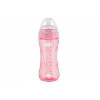 Пляшечка для годування Nuvita Mimic Cool 330 мл розовая Фото