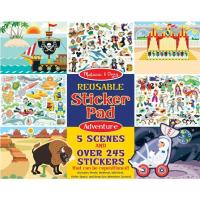 Набор для творчества Melissa&Doug Набор многоразовых наклеек Приключения Фото