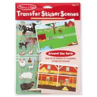 Набор для творчества Melissa&Doug Переводные наклейки Ферма Фото