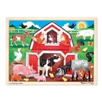 Пазл Melissa&Doug в рамке Ферма, 24 элемента Фото