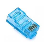 Коннектор Merlion RJ45 cat.5e UTP 8P8C Blue 100 шт Фото