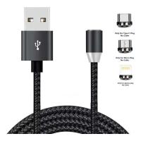 Дата кабель XoKo USB 2.0 AM to Lightning + Micro 5P + USB-C 1.2m Ma Фото