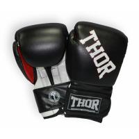 Боксерские перчатки Thor Ring Star 10oz Black/White/Red Фото