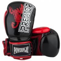 Боксерські рукавички PowerPlay 3007 16oz Black Фото