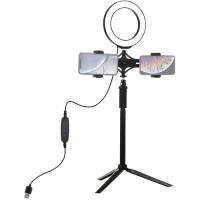 Набір блогера Puluz Ring USB LED lamp 6.2"+ tripod Фото