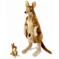 Мягкая игрушка Melissa&Doug Плюшевые мама и ребенок кенгуру Фото