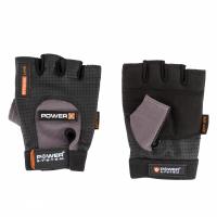 Перчатки для фитнеса Power System Power Plus PS-2500 Black/Grey XL Фото