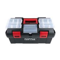 Ящик для інструментів Toptul пластиковий 3 секції 445x240x205 Фото