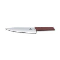 Кухонный нож Victorinox Swiss Modern 22 см Burgundy Фото