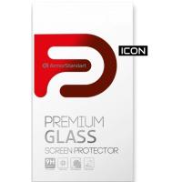 Стекло защитное Armorstandart Full Glue Icon Samsung A72 Black (ARM58088) Фото