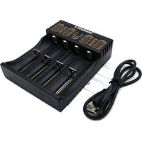 Зарядное устройство для аккумуляторов Liitokala 4 Slots, LCD дисплей, Li-ion/Ni-MH/Ni-Cd/AA/ААA/AA Фото