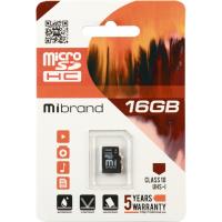Карта пам'яті Mibrand 16GB microSDHC class 10 UHS-I Фото