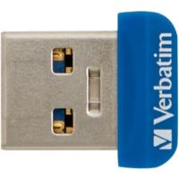 USB флеш накопитель Verbatim 32GB Store 'n' Stay NANO Blue USB 3.0 Фото