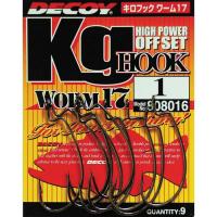 Крючок Decoy Worm17 Kg Hook 06 (9 шт/уп) Фото
