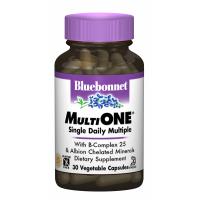 Мультивітамін Bluebonnet Nutrition Мультивитамины с железом, MultiONE, 30 гелевых ка Фото