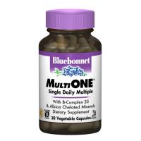 Мультивитамин Bluebonnet Nutrition Мультивитамины с железом, MultiONE, 30 гелевых ка Фото