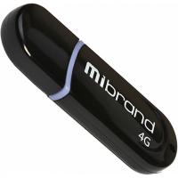 USB флеш накопичувач Mibrand 4GB Panther Black USB 2.0 Фото