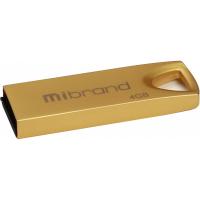 USB флеш накопичувач Mibrand 4GB Taipan Gold USB 2.0 Фото