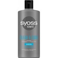 Шампунь Syoss Men Clean & Cool с Ментолом 440 мл Фото