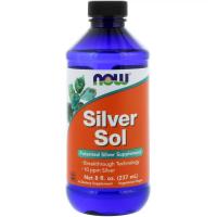 Минералы Now Foods Коллоидное Серебро, Silver Sol, 8 жидких унций (2 Фото
