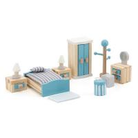 Ігровий набір Viga Toys Деревянная мебель для кукол PolarB Спальня Фото