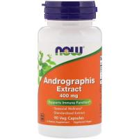 Травы Now Foods Экстракт Андрографиса 400мг, Andrographis Extract Фото